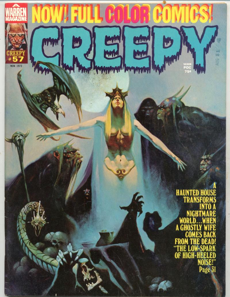 Creepy #57    Macabre Cover