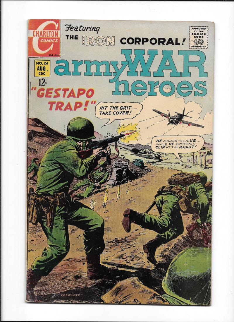 ARMY WAR HEROES #26 [1968 VG+] 