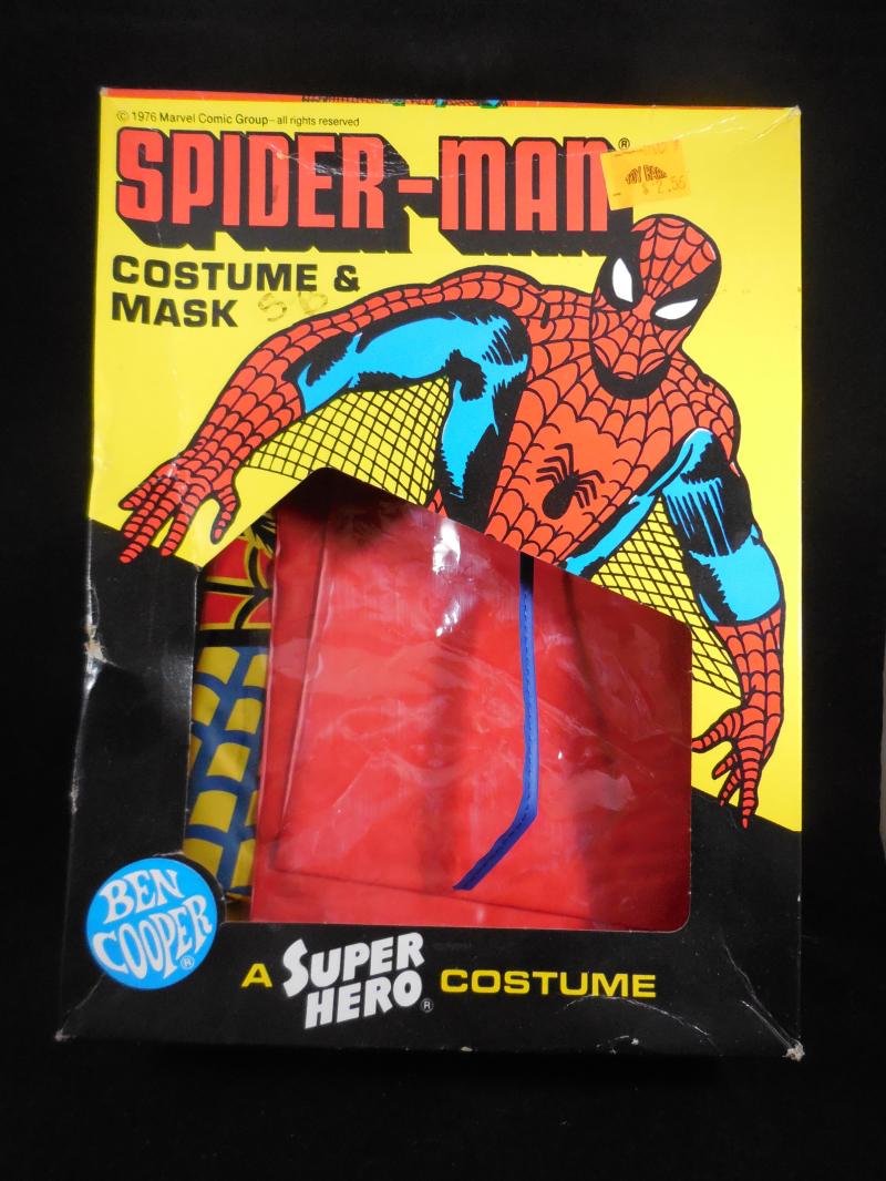 Ben Cooper Spider-Man Costume Original Box   1972    Small