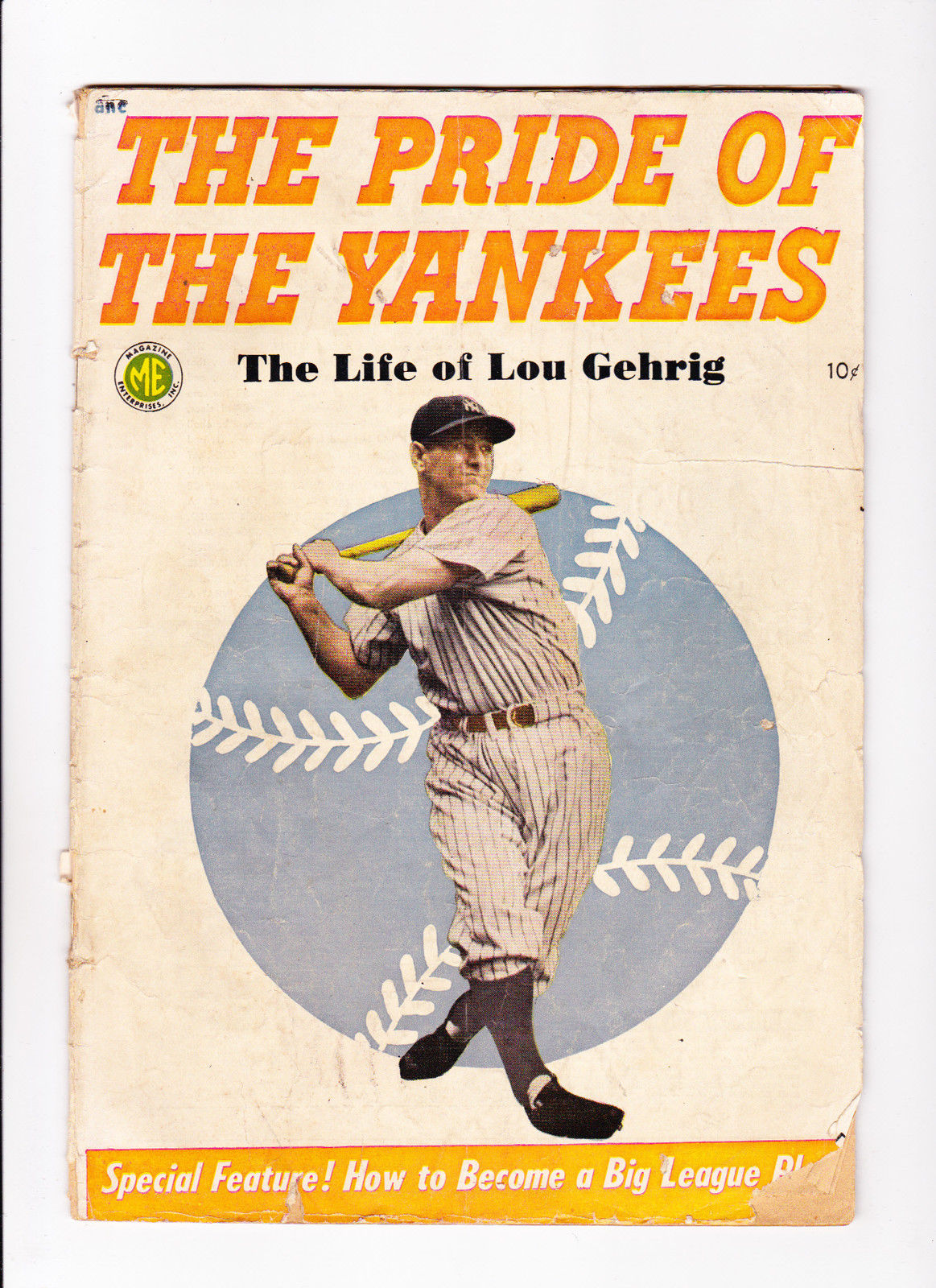 The Pride Of The Yankees 1949 The Life Of Lou Gehrig Ebay 