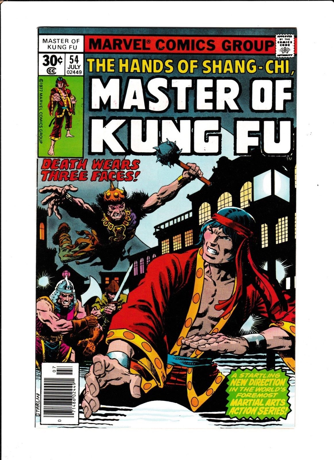 Master Of Kung-Fu No.54 : 1977 : : 