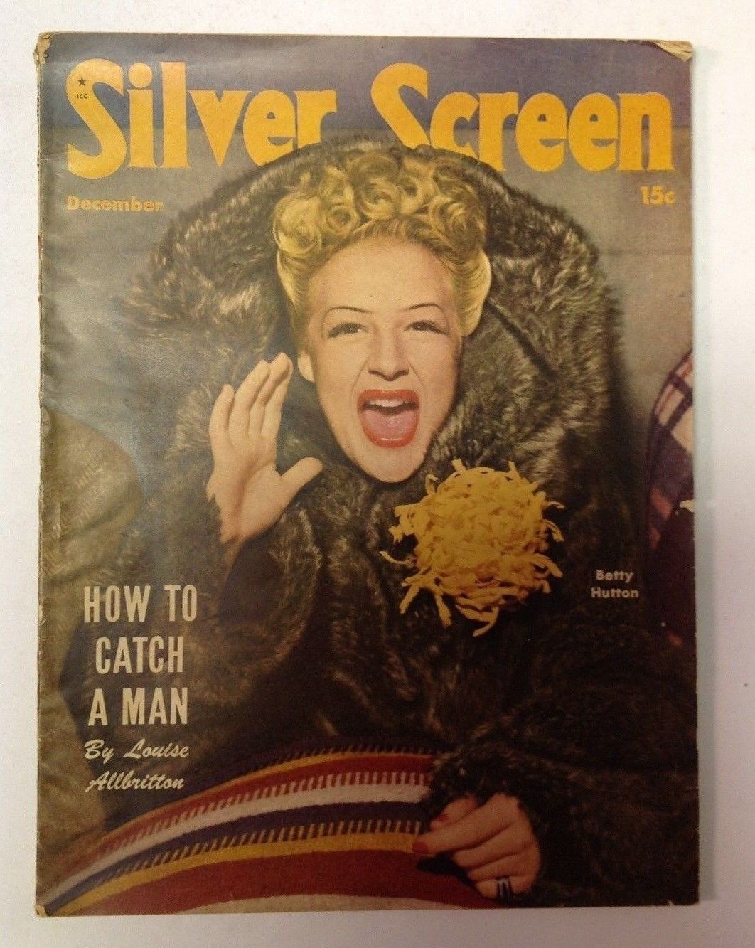 Silver Screen Magazine   December 1945    Betty Hutton Cover