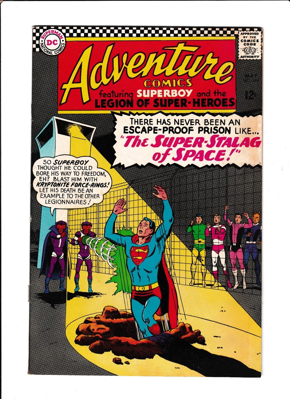 ADVENTURE COMICS #344 [1966 GD-VG] 